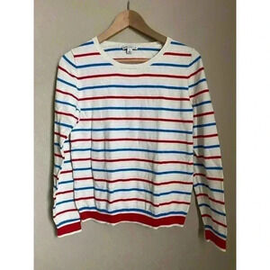 J. Crew Factory Peyton Mixed-stripe Sweater‎ Size Small